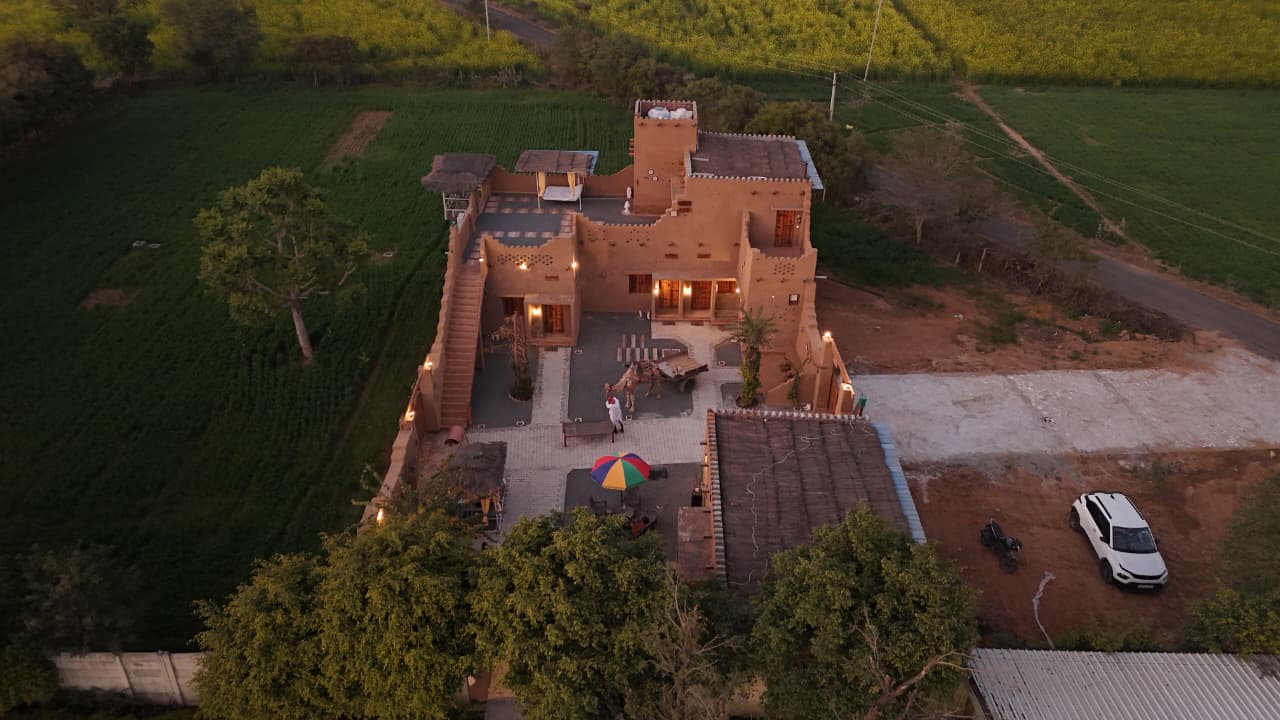 Lawn sports and games at Muddgram Homestay NCR Haryana Mahendergarh